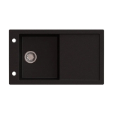Zlewozmywak Tramontana 1-kom. czarny 86×50 cm — recenzja i opinia