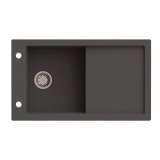 Zlewozmywak Tramontana 1-komorowy Moonlight Grey 86×50 cm — test i opinia