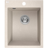 Zlewozmywak Uno 1-kom. beżowy 48×39 cm — test i opinia: czy warto?