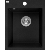 Zlewozmywak Uno 1-komorowy czarny 48×39 cm — recenzja, test i opinia